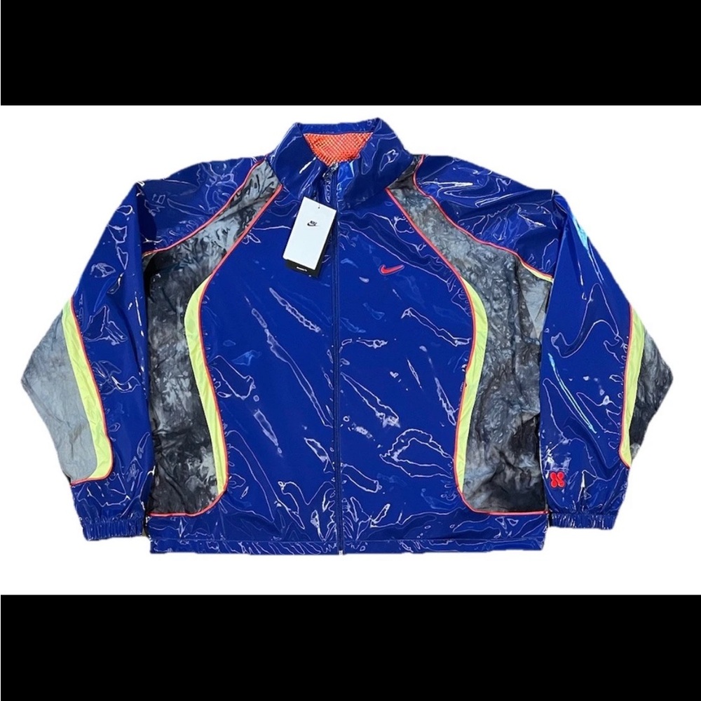 Nike Project FROG Track Jacket Deep Night/Light Crimson; Men’s Oversized Fit new